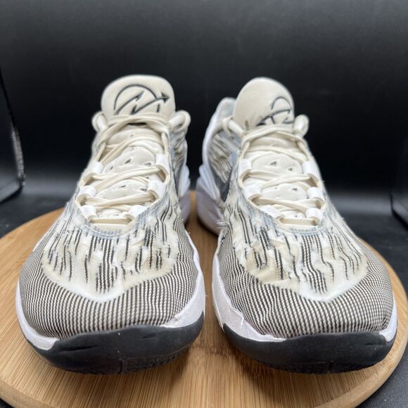 Nike Men’s Size 11.5 Air Zoom GT Cut 2 TB Basketball Shoe White Black FJ8915-100 main image 8